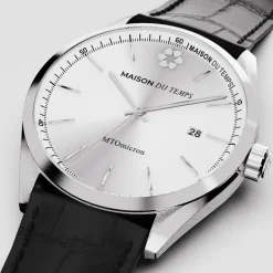 Maison Du Temps Montre Acier<Montre Homme MTOmicron Silver Acier
