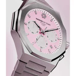 Maison Du Temps Montre Acier<Montre Homme MTGamma Chronographe Rose Acier
