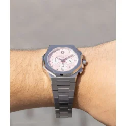 Maison Du Temps Montre Acier<Montre Homme MTGamma Chronographe Rose Acier