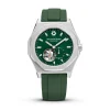 Maison Du Temps Montre Automatique<Montre Homme MTDelta Coeur Ouvert Vert Caoutchouc Vert