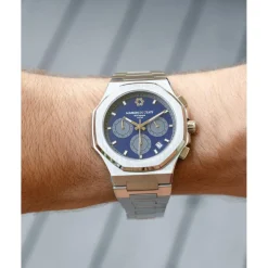 Maison Du Temps Montre Acier<Montre Homme MTGamma Chronographe Bleu Acier