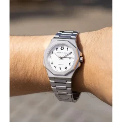 Maison Du Temps Montre Automatique<Montre Homme MTZeta Arabic Blanc Blanc