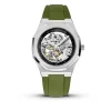 Maison Du Temps Montre Automatique<Montre Homme MTBeta Skeleton Silicone Kaki