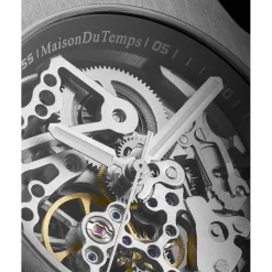 Maison Du Temps Montre Automatique<Montre Homme MTBeta Skeleton Silicone Kaki