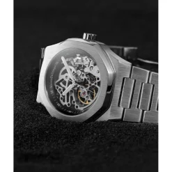 Maison Du Temps Montre Automatique<Montre Homme MTBeta Skeleton Silicone Kaki