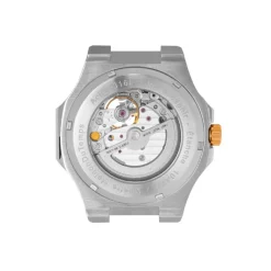 Maison Du Temps Montre Automatique|Montre Acier<Montre Homme MTZeta Coeur Ouvert Noir Doré Jaune Acier