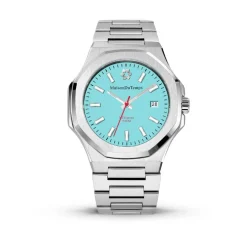Maison Du Temps Montre Acier<Montre Homme MTGamma Turquoise Acier