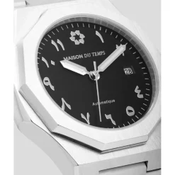 Maison Du Temps Montre Automatique|Montre Acier<Montre Homme MTZeta Arabic Noir Acier