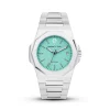 Maison Du Temps Montre Automatique|Montre Acier<Montre Homme MTZeta Turquoise Acier