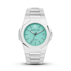 Maison Du Temps Montre Automatique|Montre Acier<Montre Homme MTZeta Turquoise Acier