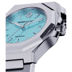 Maison Du Temps Montre Automatique|Montre Acier<Montre Homme MTZeta Turquoise Acier
