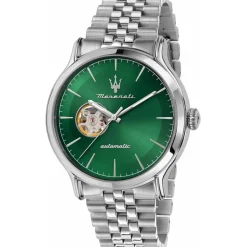 Maserati Montre Acier|Montre Automatique<Montre Homme Epoca - R8823118010 Bracelet Acier Argent