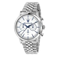 Maserati Montre Acier<Montre Homme Epoca - R8873618034 Bracelet Acier Argent