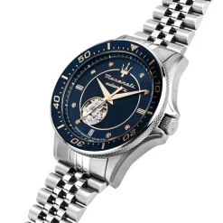 Maserati Montre Acier|Montre Automatique<Montre Homme Sfida - R8823140013 Bracelet Acier Argent