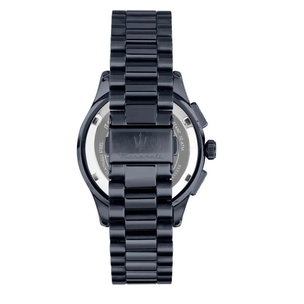 Maserati Montre Acier<Montre Homme Sorpasso - R8873624005 Bracelet Acier Bleu