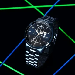 Maserati Montre Acier<Montre Homme Sorpasso - R8873624005 Bracelet Acier Bleu