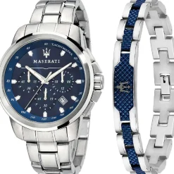 Maserati Montre Acier<Montre Homme Successo - R8851121016 Bracelet Acier Argent