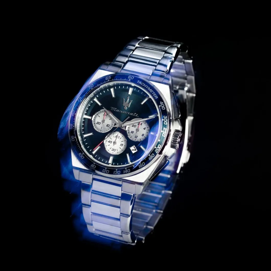 Maserati Montre Acier<Montre Homme Velocita - R8873652005 Bracelet Acier Argent