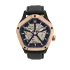 Montignac Montre Cuir|Montre Automatique<Montre Homme - MOW1013 Bracelet Cuir Noir