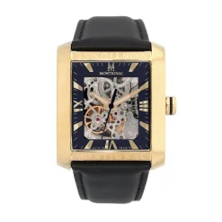 Montignac Montre Cuir|Montre Automatique<Montre Homme - MOW1011 Bracelet Cuir Noir