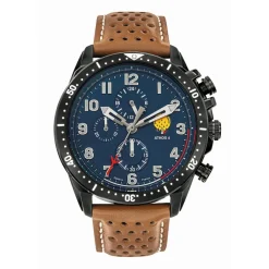 Patrouille de France Montres Montre Cuir<Montre Homme Patrouille de France Athos 4 - 668133 Bracelet Cuir Marron