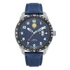 Patrouille de France Montres Montre Cuir<Montre Homme Patrouille de France Athos 2 - 668139 Bracelet Cuir Bleu