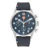 Patrouille de France Montres Montre Acier<Montre Homme Patrouille de France Coffret Big Nine Paf - 668906 Bracelet Acier Argent