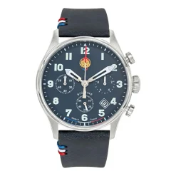 Patrouille de France Montres Montre Acier<Montre Homme Patrouille de France Coffret Big Nine Paf - 668906 Bracelet Acier Argent