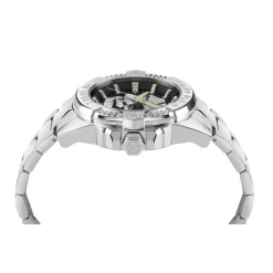 Philipp Plein Montre Acier<Montre Homme The $Kull - PWAAA2725 Bracelet Acier Argent