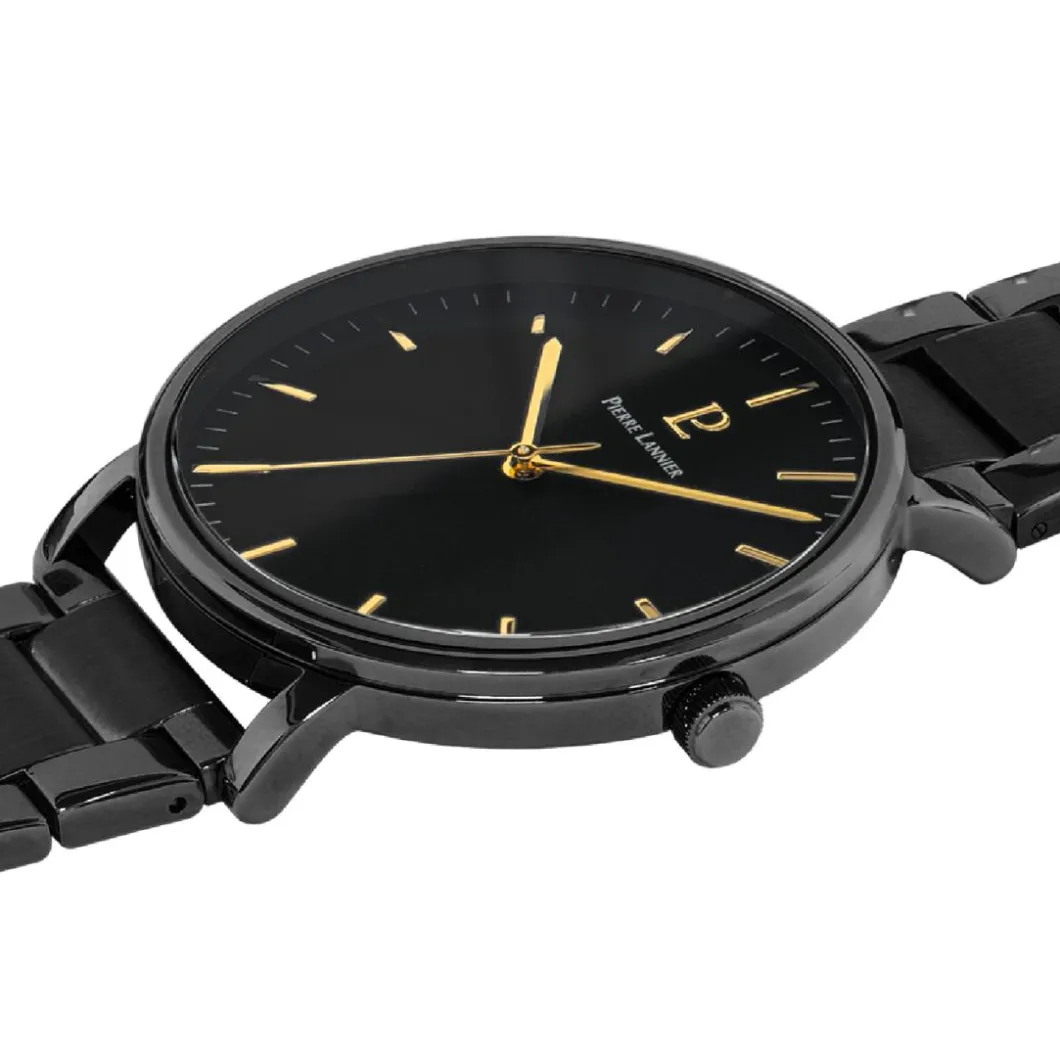 Pierre Lannier Montre Acier<Montre Homme Essential - 252G439 Bracelet Acier Noir