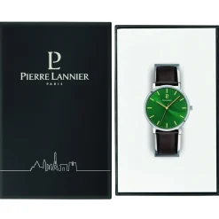 Pierre Lannier Montre Cuir<Montre Homme Essential - 217G174 Bracelet Cuir Marron