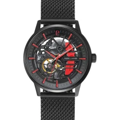 Pierre Lannier Montre Automatique|Montre Fabriquée En France<Montre Homme Paddock - 345A459 Bracelet Acier Noir
