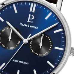 Pierre Lannier Montre Cuir<Montre Homme - 206J164 Essential Bracelet Cuir Brun