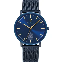 Pierre Lannier Montre Acier<Montre Homme Coeur Battant - 299C469 Bracelet Acier Bleu