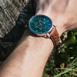 Pierre Lannier Montre Cuir<Montre Homme - 206J174 Essential Bracelet Cuir Brun