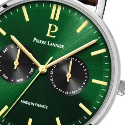 Pierre Lannier Montre Cuir<Montre Homme - 206J174 Essential Bracelet Cuir Brun