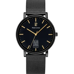 Pierre Lannier Montre Acier<Montre Homme Coeur Battant - 299C439 Bracelet Acier Noir