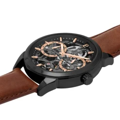 Pierre Lannier Montre Automatique|Montre Cuir<Montre Homme - 347A434 Monarck Bracelet Cuir Brun