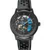 Pierre Lannier Montre Automatique|Montre Cuir<Montre Homme Paddock - 345A466 Bracelet Cuir Noir