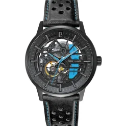 Pierre Lannier Montre Automatique|Montre Cuir<Montre Homme Paddock - 345A466 Bracelet Cuir Noir