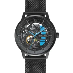 Pierre Lannier Montre Automatique|Montre Fabriquée En France<Montre Homme Paddock - 345A469 Bracelet Acier Noir