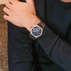 Pierre Lannier Montre Acier<Montre Homme Copilote - 230F161 Bracelet Acier Argent