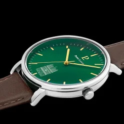 Pierre Lannier Montre Cuir<Montre Homme Coeur Battant - 298D174 Bracelet Cuir Brun