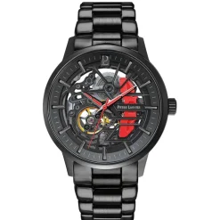 Pierre Lannier Montre Automatique|Montre Acier<Montre Homme Paddock - 344A459 Bracelet Acier Noir