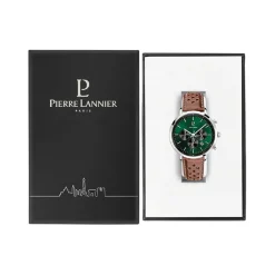 Pierre Lannier Montre Cuir<Montre Homme Baron - 219G164 Bracelet Cuir Marron
