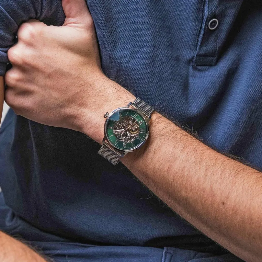 Pierre Lannier Montre Automatique|Montre Acier<Montre Homme - 323D171 Automatic Bracelet Acier Argenté