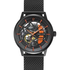 Pierre Lannier Montre Automatique|Montre Fabriquée En France<Montre Homme Paddock - 345A499 Bracelet Acier Noir