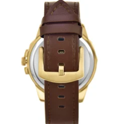 So Charm Montres Montre Cuir<Montre homme quartz marron MH294 par Pascal Szerman