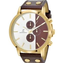 So Charm Montres Montre Cuir<Montre homme quartz marron MH259 par Pascal Szerman