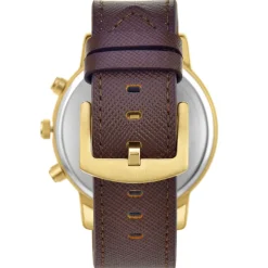 So Charm Montres Montre Cuir<Montre homme quartz marron MH259 par Pascal Szerman